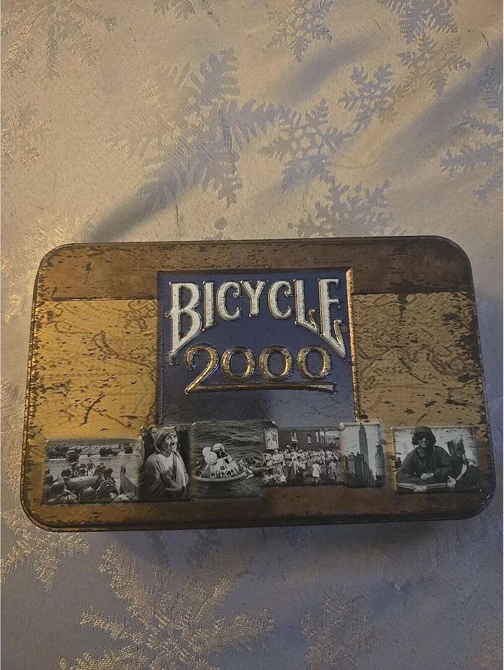 Bicycle 2000 Limited Edition Collectors Playing Cards And Tin